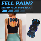 Portable USB Neck Massager | EMS Electric Cervical Massager with Lymphatic Drainage | Mini Neck & Body Massager