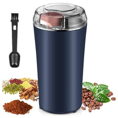 Mini Electric Grinder | Portable Coffee Bean & Spices Grinder | Powerful Small Mixer for Home & Office