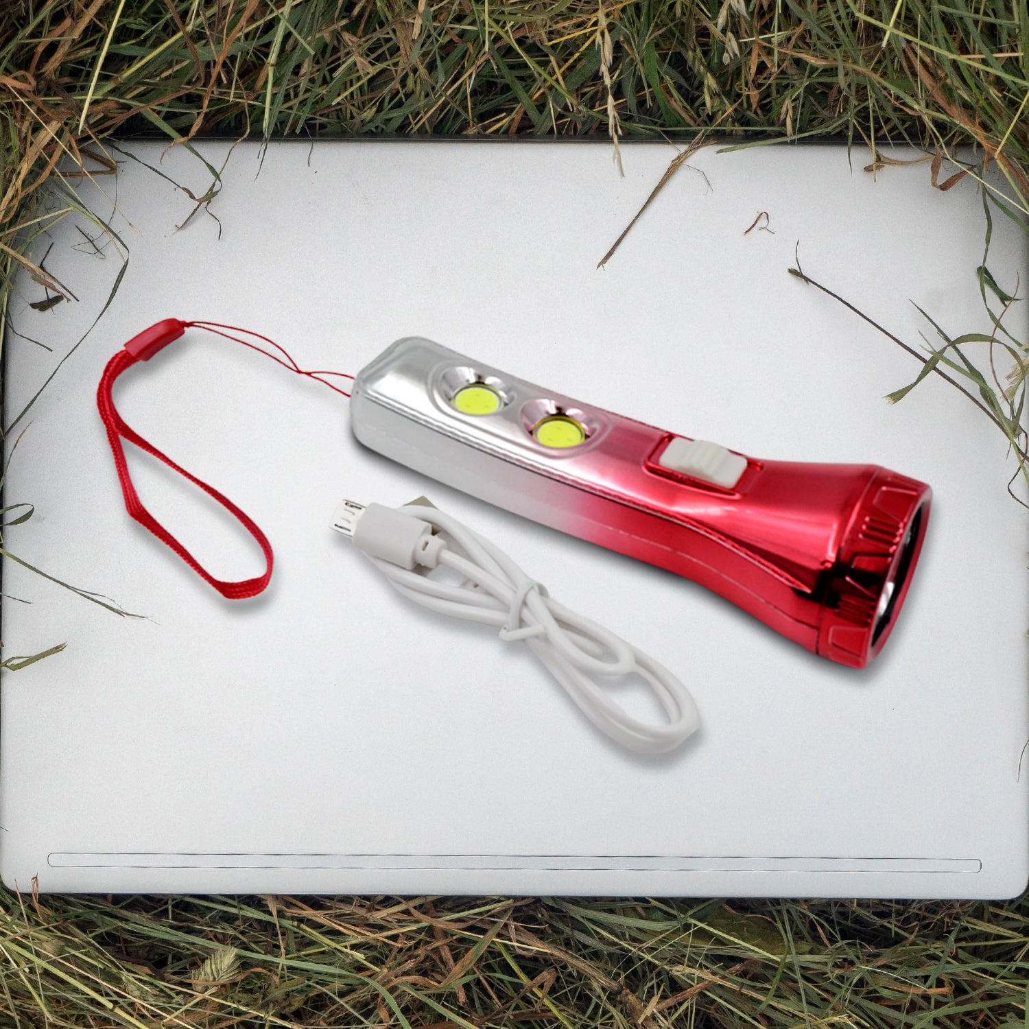 Multi Functional 3 Led Torchlight Flashlight (1 Pc)
