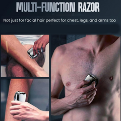 Powerful Trimming Portable Electric Shaver & Beard Clipper |Travel-Friendly Trimmer (1 Pc)