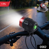 Compact Bicycle Headlight With Handlebar Mount For Night Cycling Safety (1 Pc)