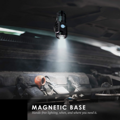 Small LED Rechargeable Torch – 5 Mode Waterproof Handheld Flashlight for Power Cuts, Camping & Outdoor Use (1 Pc)