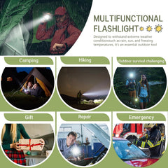 Multi-Functional 3-Mode Torchlight Emergency LED Lamp with Built-In Battery