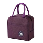 Insulated Lunch Bag for Office & Travel | Reusable Lunch Tote with Zipper, Pockets & Handles for Men & Women