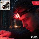 Inductive Led Head Lamp Rechargeable Motion Sensor Headlight (1 Pc)