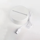 LED Acrylic Message Board Lamp – USB Writing Light with Erasable Marker