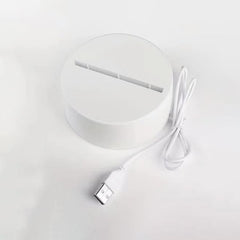 LED Acrylic Message Board Lamp – USB Writing Light with Erasable Marker