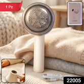 Rechargeable Electric Lint Remover Fabric Shaver For Clothes Sweaters Sofa Blankets (1 Pc)