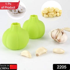 Silicone Garlic Peeler – Easy Ginger & Garlic Peeling | Quickslice