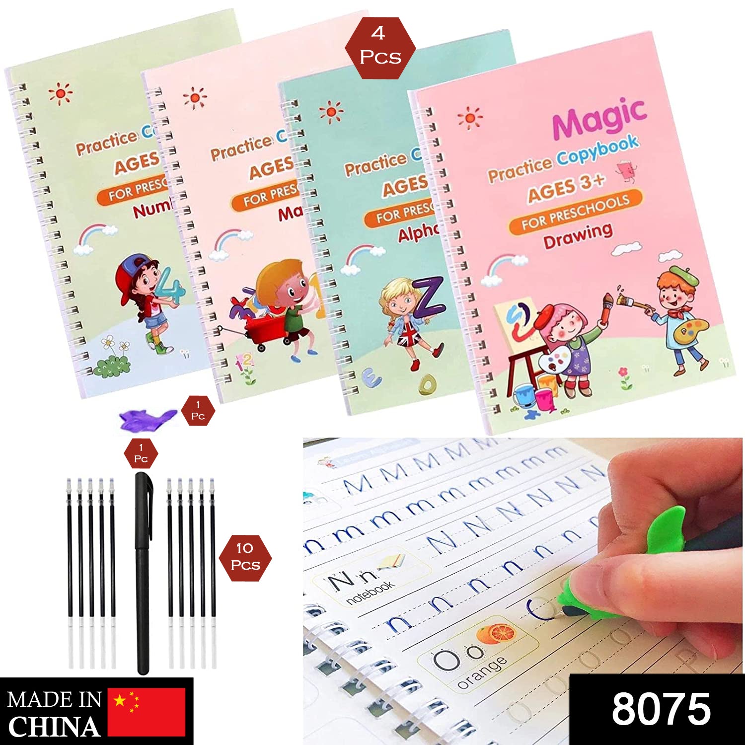 Magic Copybook for Kids – Reusable Handwriting Practice | Papezo