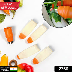 Vegetable Thumb Cutter Set – 5-Piece Sharp Blades | Quickslice
