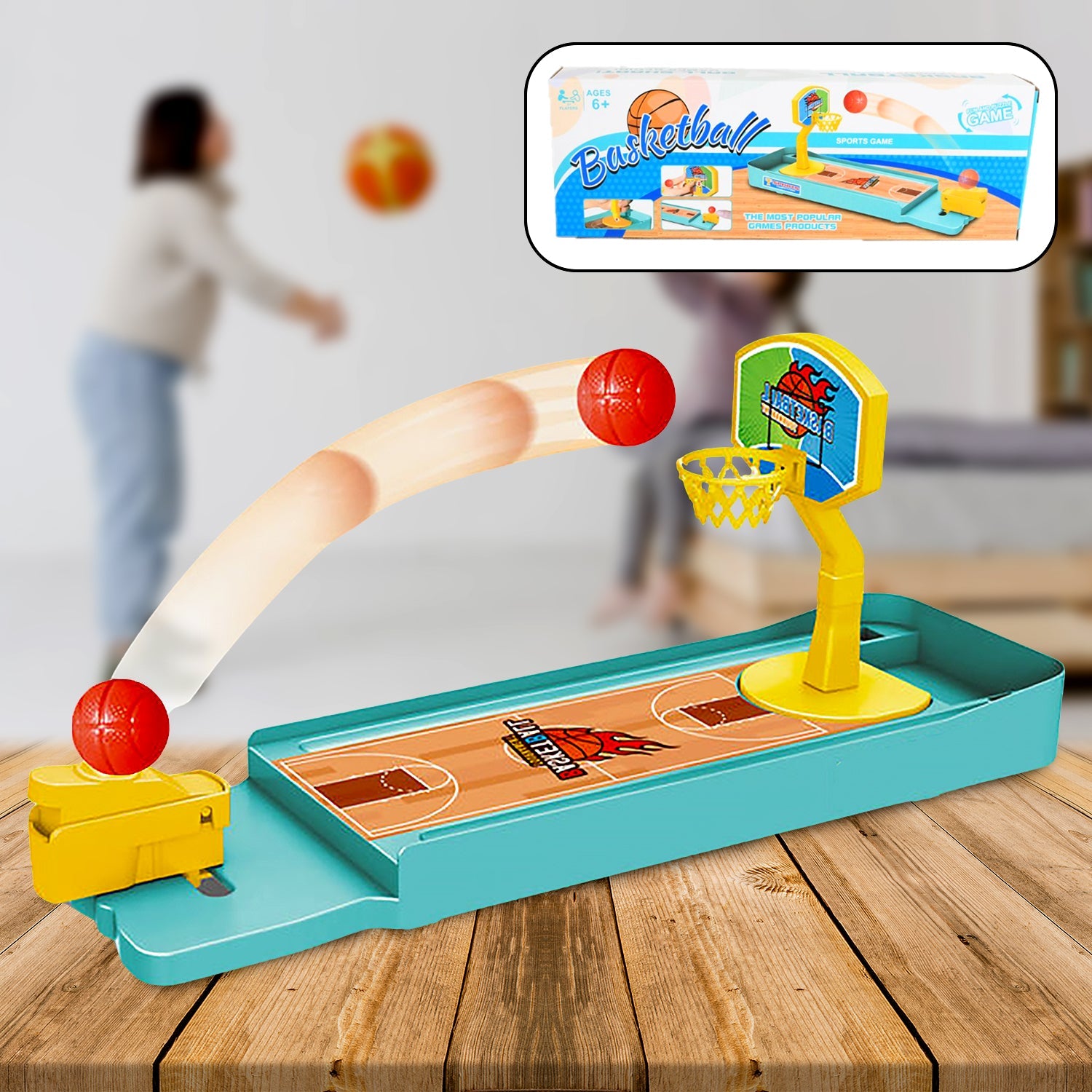 Finger Basketball Game – Mini Desktop Fun for All Ages | Boardoria