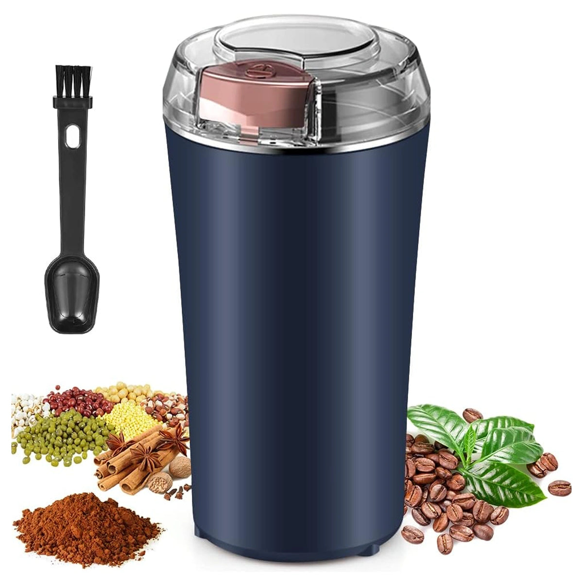 5324 Mini Mixer Small Blander Power Full Mini Grinder Electric Coffee Bean Grinder Grinder Machine Portable Grinder For Home And Office.