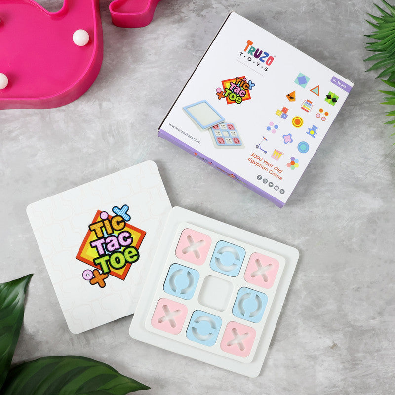 Tic Tac Toe Board Game – Classic Portable Strategy Set