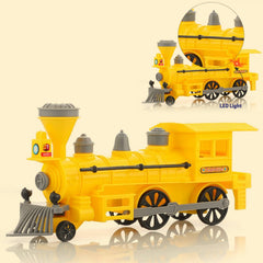 Pull Back Train Toy – LED Lights & Safe Play for Kids | Aditi