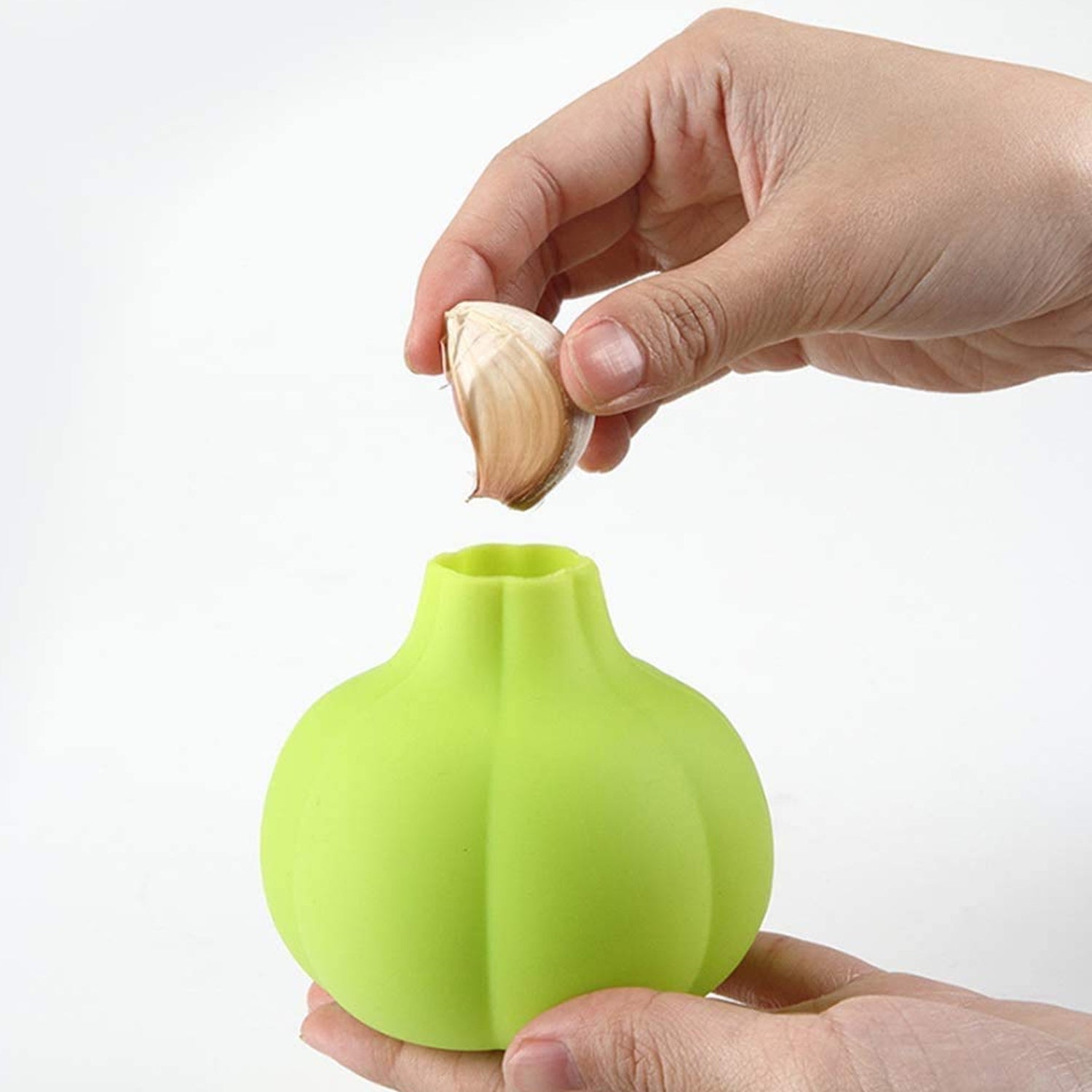 Silicone Garlic Peeler – Easy Ginger & Garlic Peeling | Quickslice