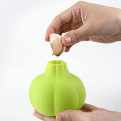 Silicone Garlic Peeler – Easy Ginger & Garlic Peeling | Quickslice