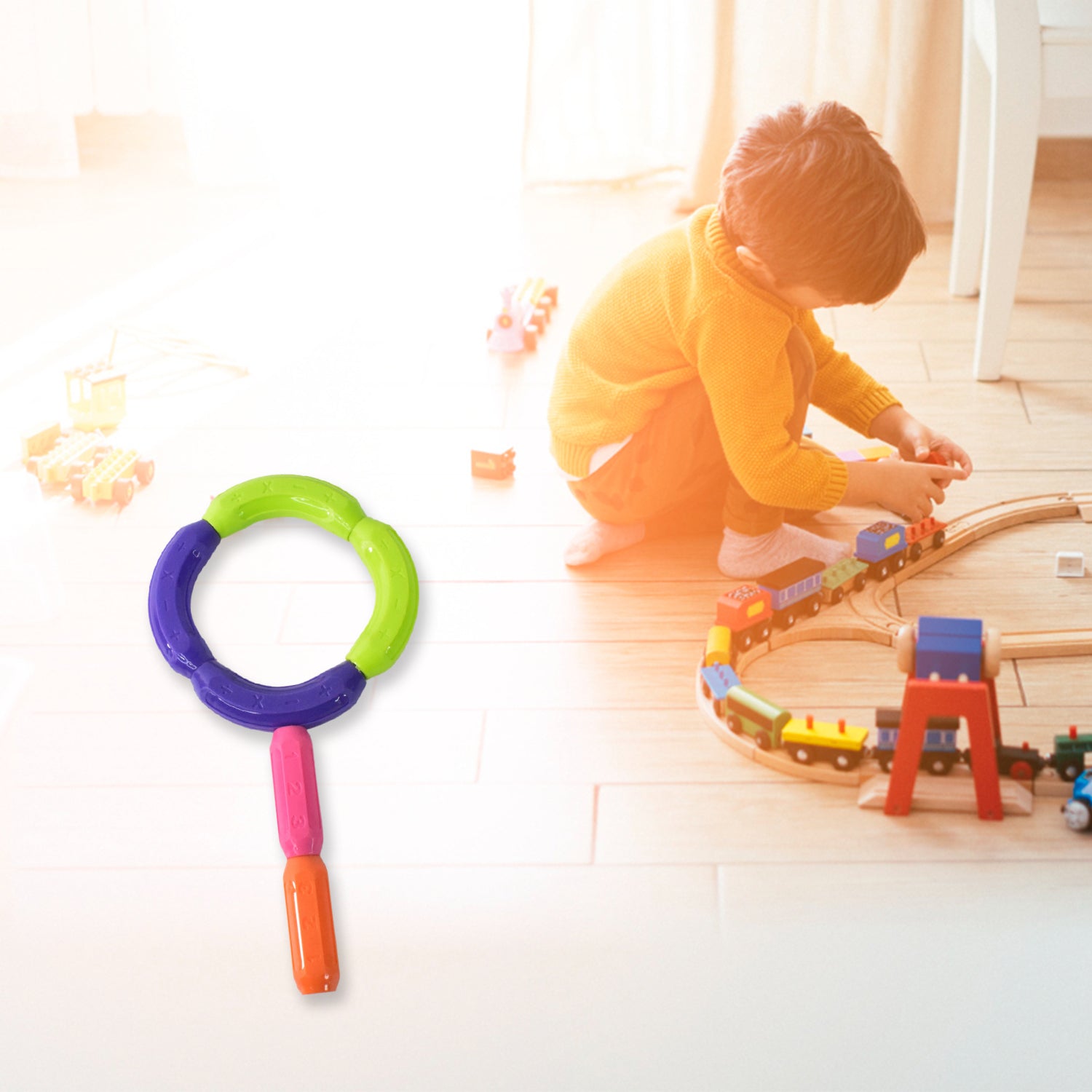 Magnetic Sticks Building Blocks – Creative STEM Toy for Kids