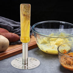Paubhaji Masher – Ergonomic Stainless Steel | GripChef