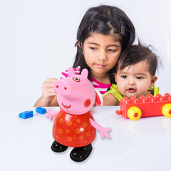 Pig Pretend Play Toy – Movable Soft Rubber Figure | Play & Move