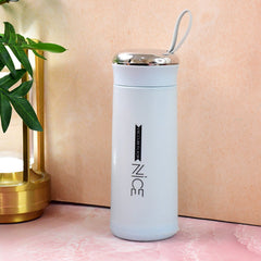 Glass Water Bottle 400ml – Leak Proof & Eco-Friendly Hydration