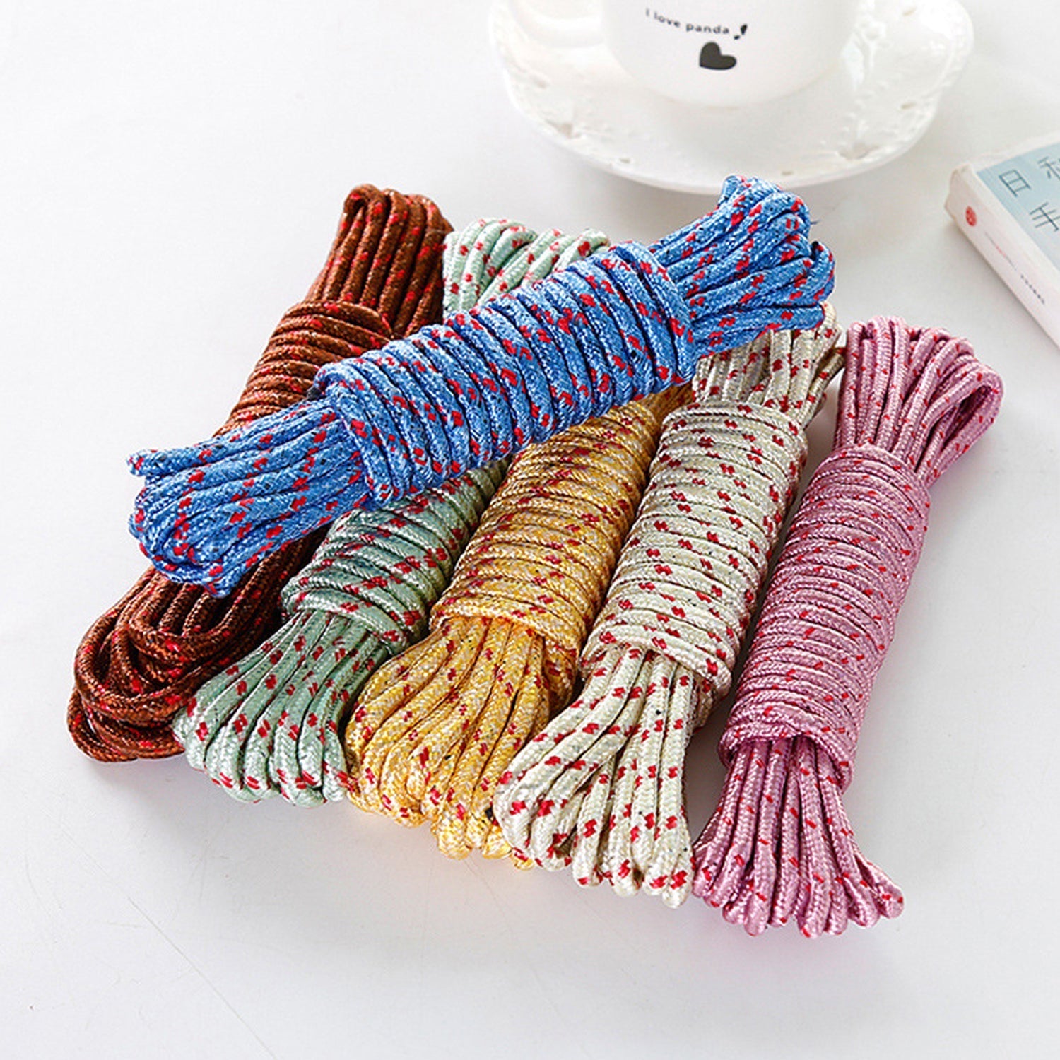 Heavy Duty Nylon Clothesline - Sturdy 10 Meter Drying Rope