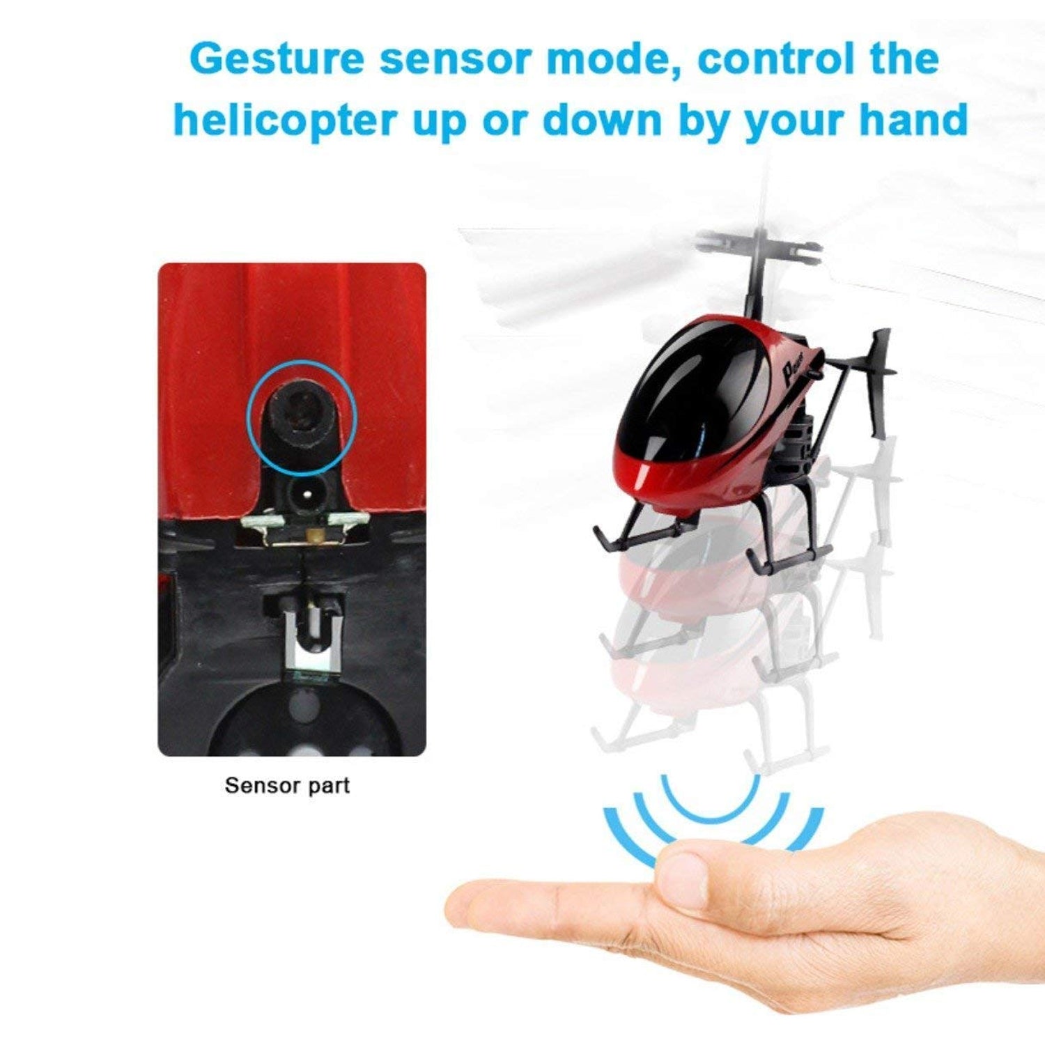 Remote Control Helicopter for Kids – USB Chargeable Toy | Spark Tots