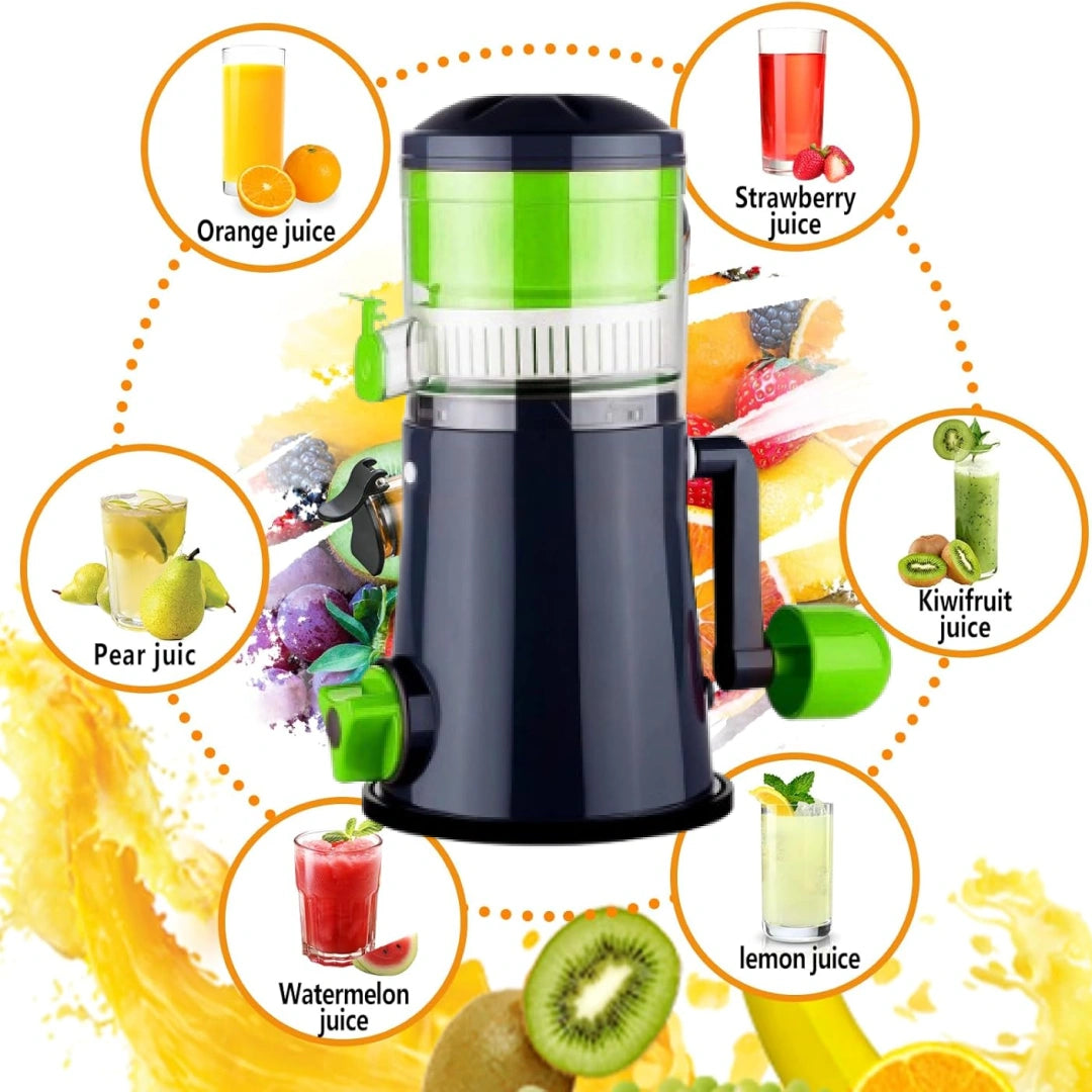 Ritu Hand Operated Compact Manual Juicer (Multicolor  1 Pc)