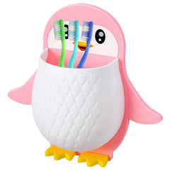 Penguin Storage Box – Wall Mount Organizer for Remote & Toothbrush | VoltDesk