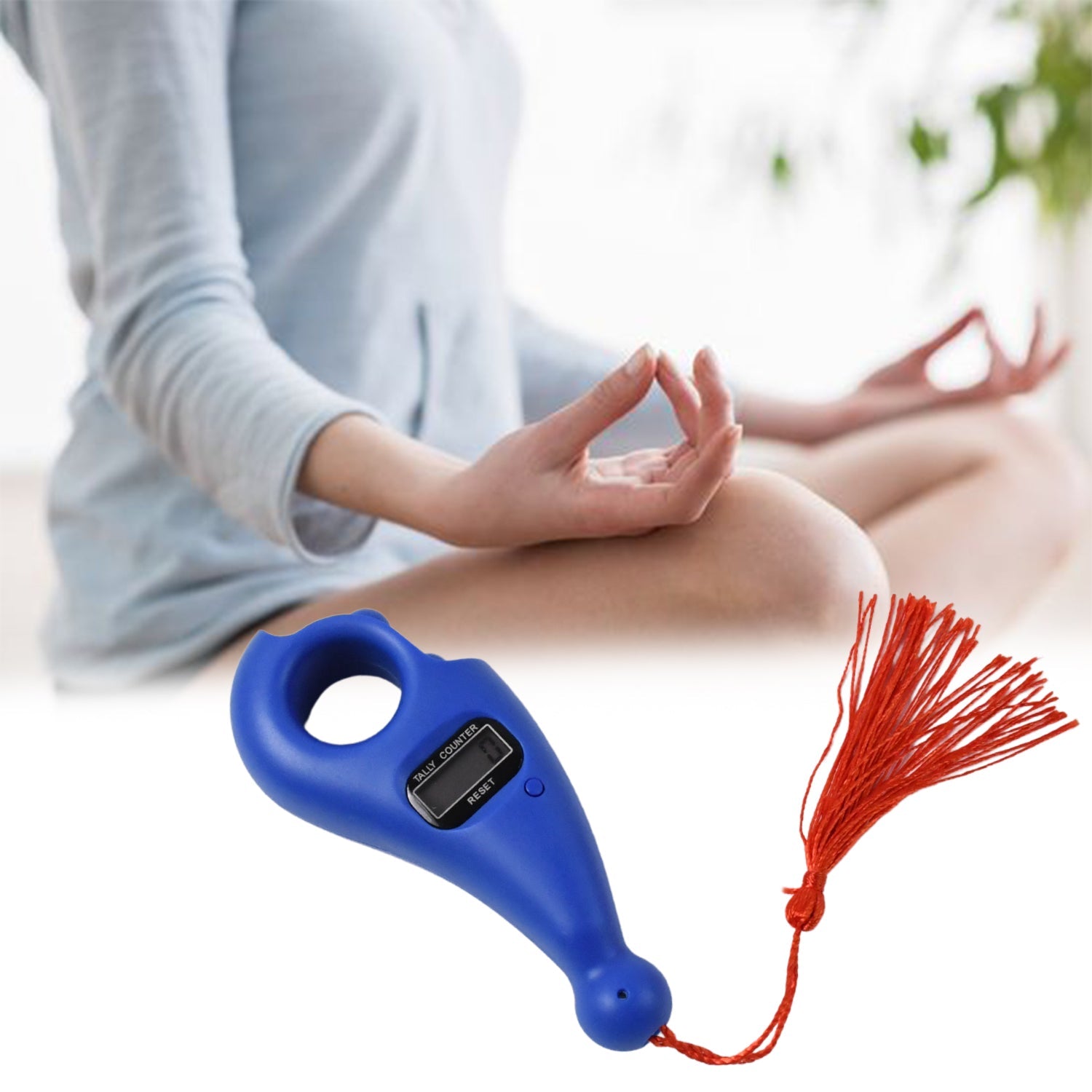 The compact Digital Tasbih Counter from DeoDap displayed on a white surface.