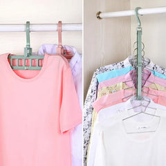 Wardrobe Organizer Hanger – Space Saving Multi-Hole Hooks | Organivo