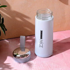 Glass Water Bottle 400ml – Leak Proof & Eco-Friendly Hydration
