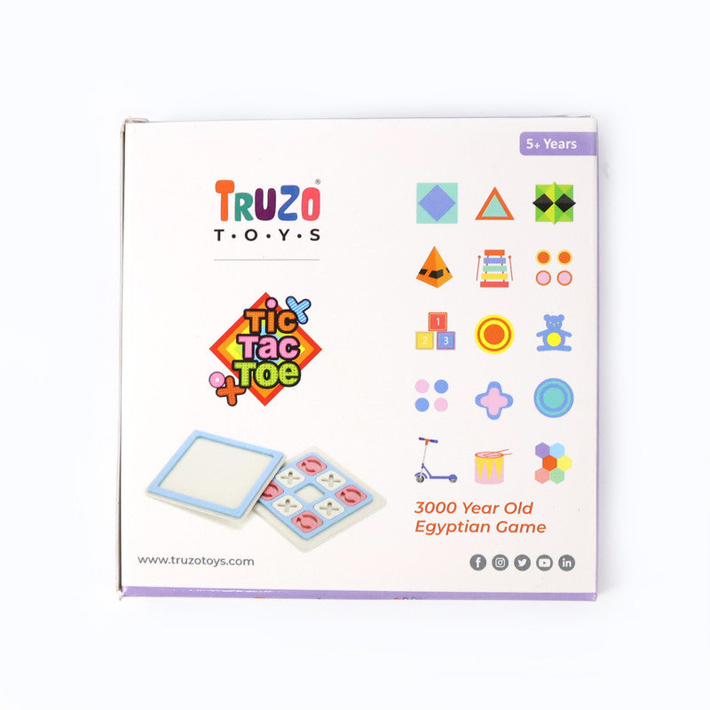 Tic Tac Toe Board Game – Classic Portable Strategy Set