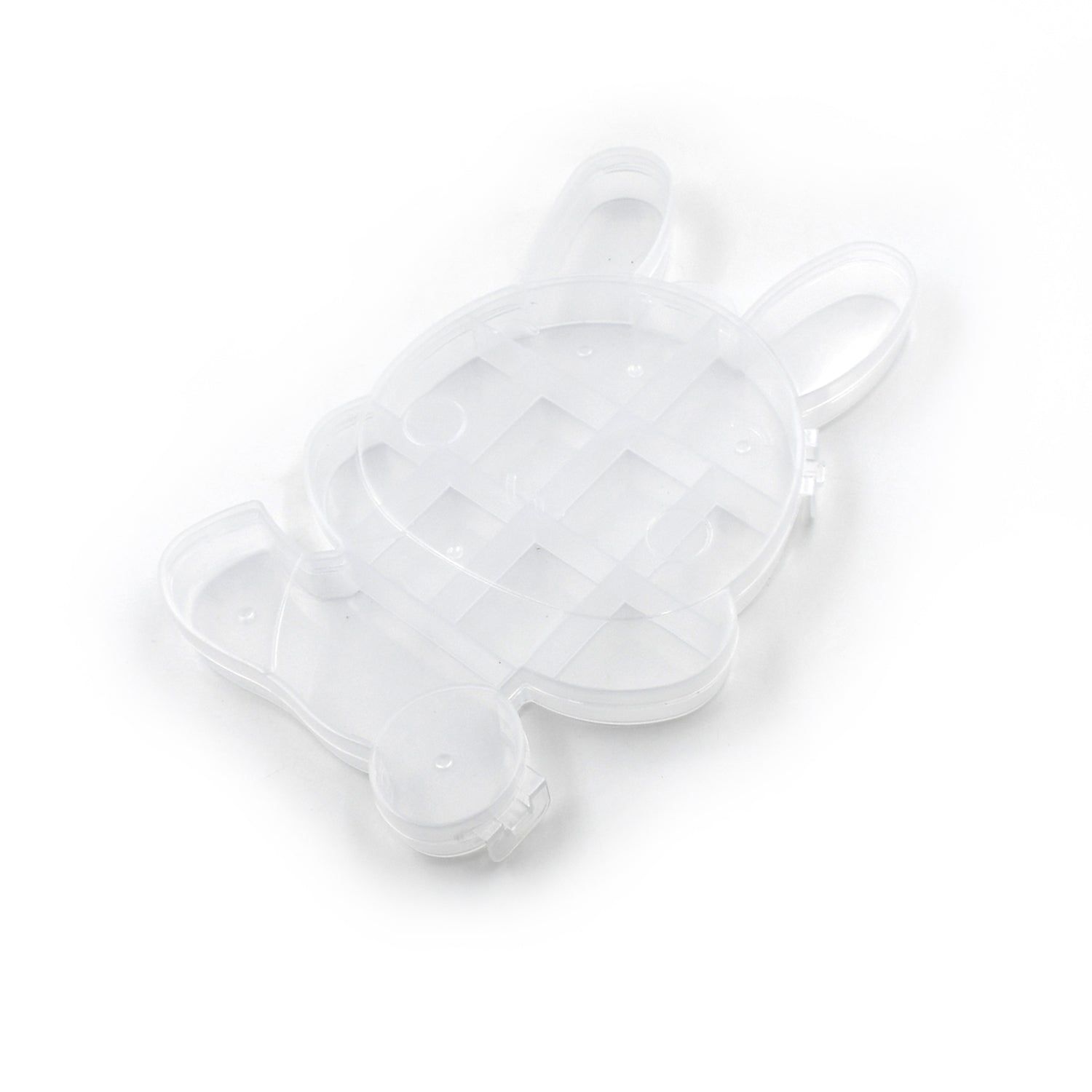 Bear Jewelry Organizer – Clear ABS Plastic Storage Box | Organivo
