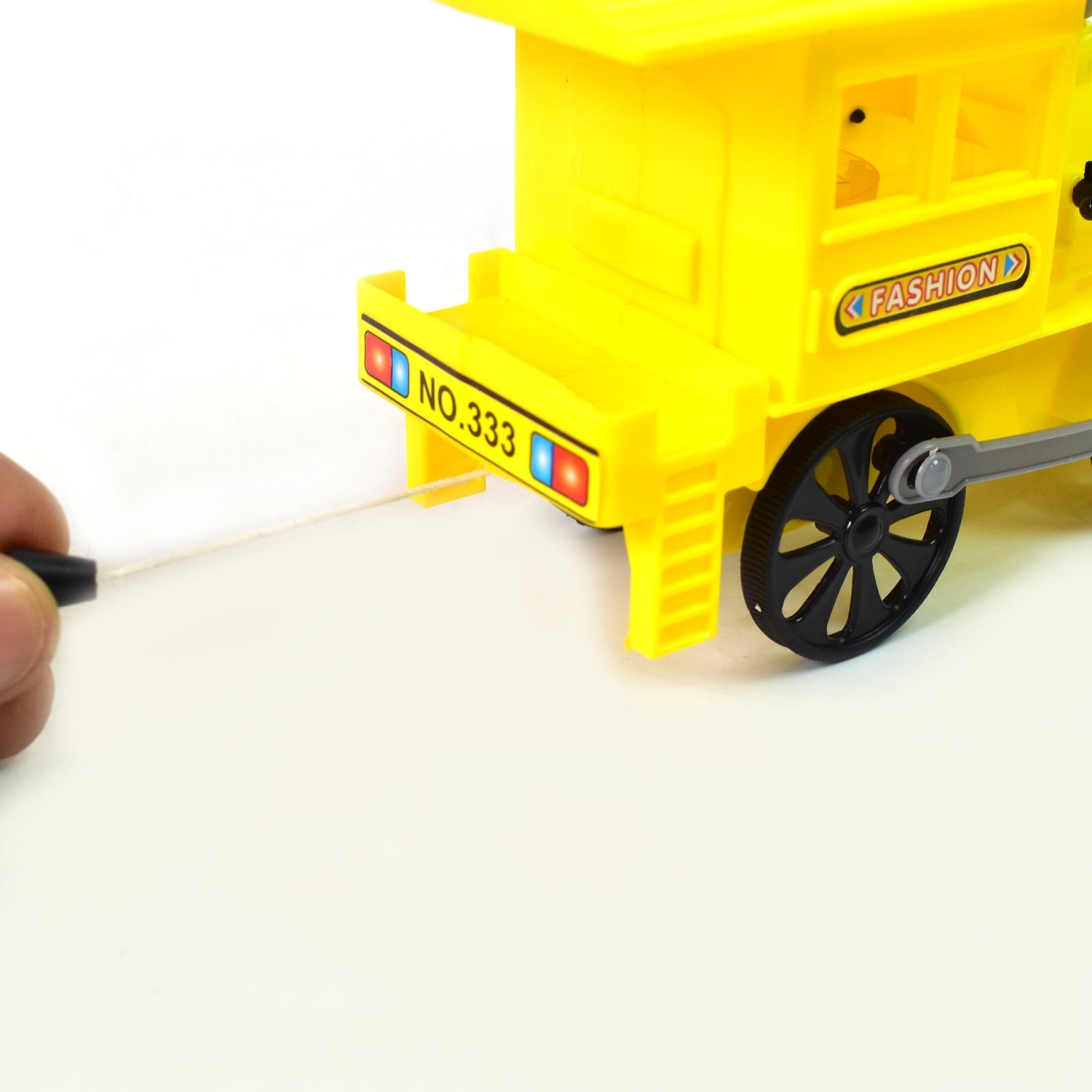 Pull Back Train Toy – LED Lights & Safe Play for Kids | Aditi