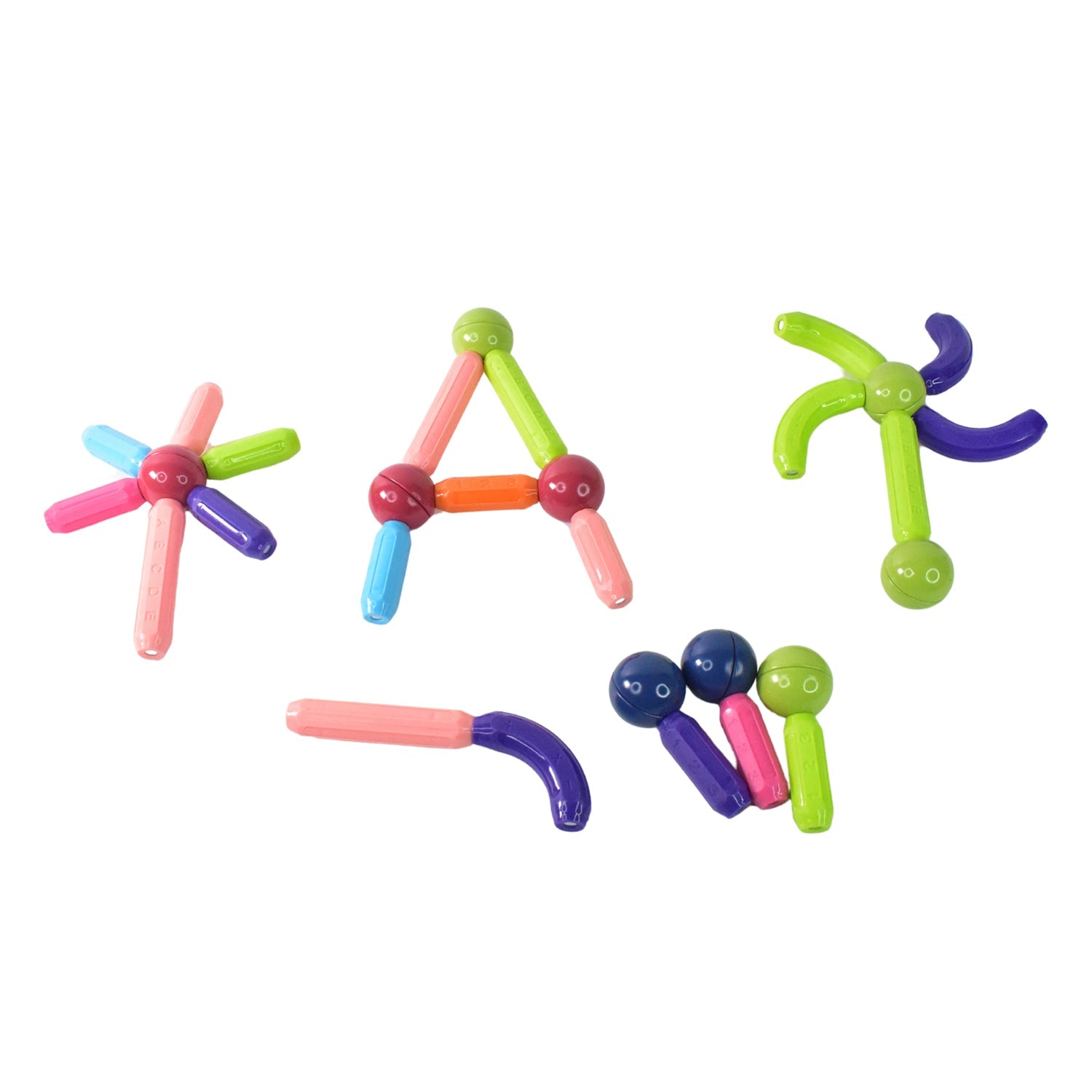 Magnetic Sticks Building Blocks – Creative STEM Toy for Kids