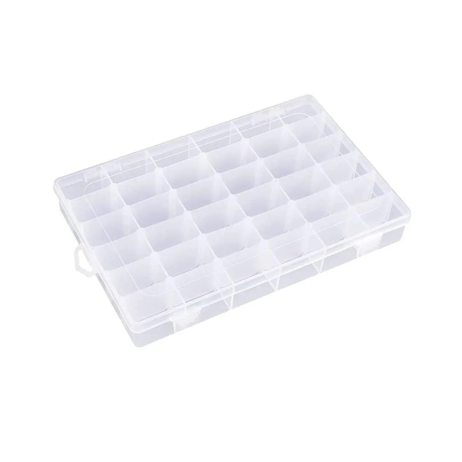 Plastic Organizer Box – 36 Grids, Adjustable Dividers | Organivo