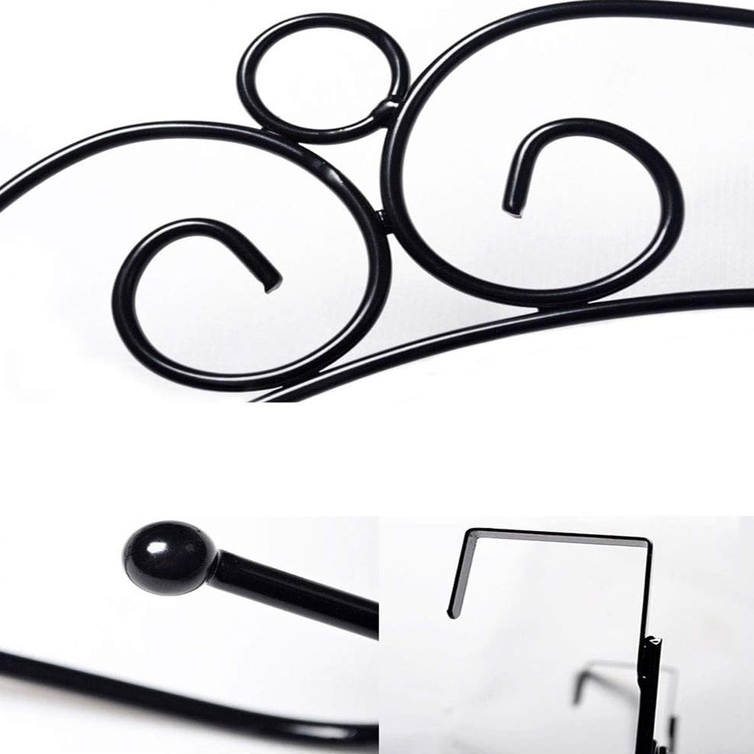 Over Door Hanger Rack – 7 Hooks Metal Organizer | Indo Glow