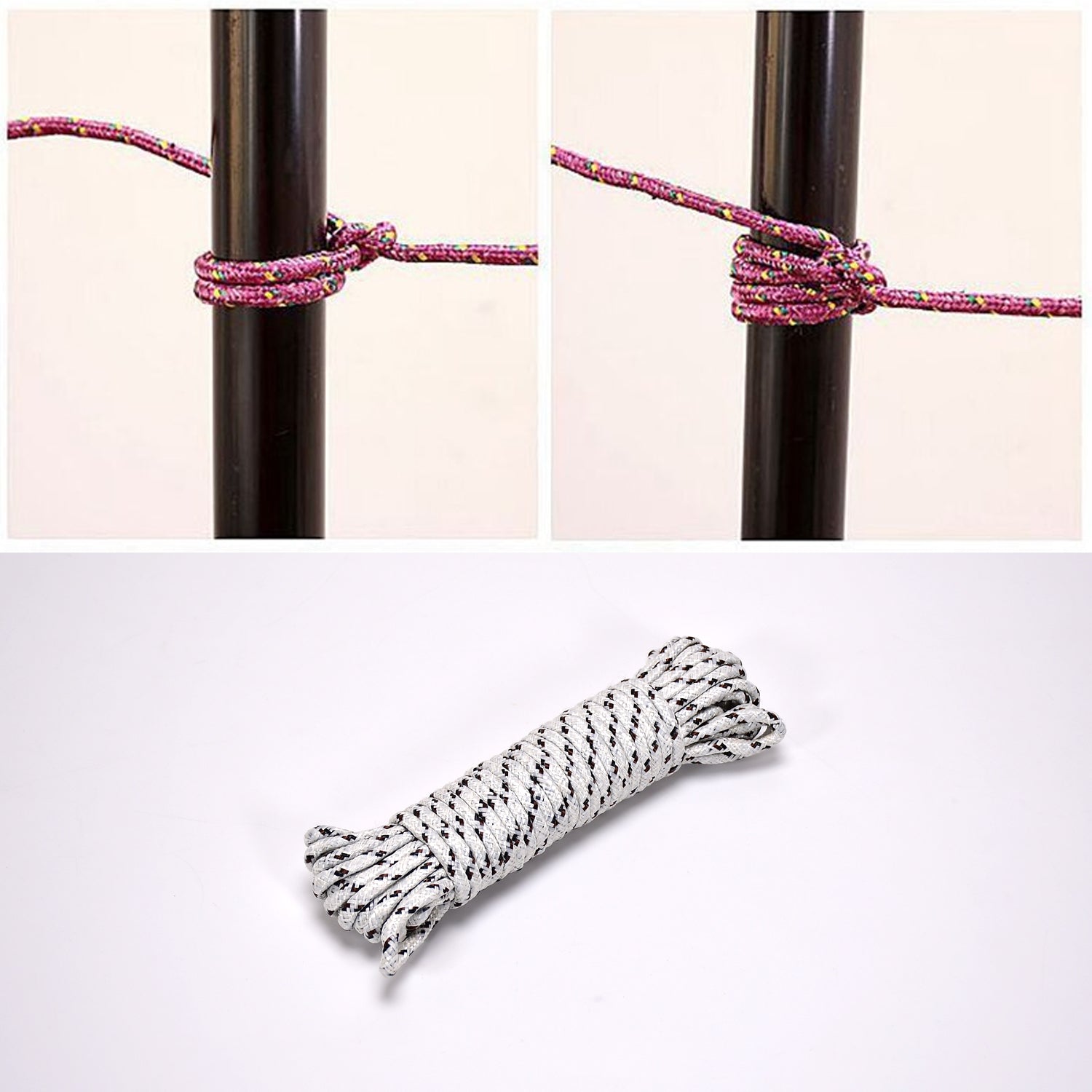 Heavy Duty Nylon Clothesline - Sturdy 10 Meter Drying Rope