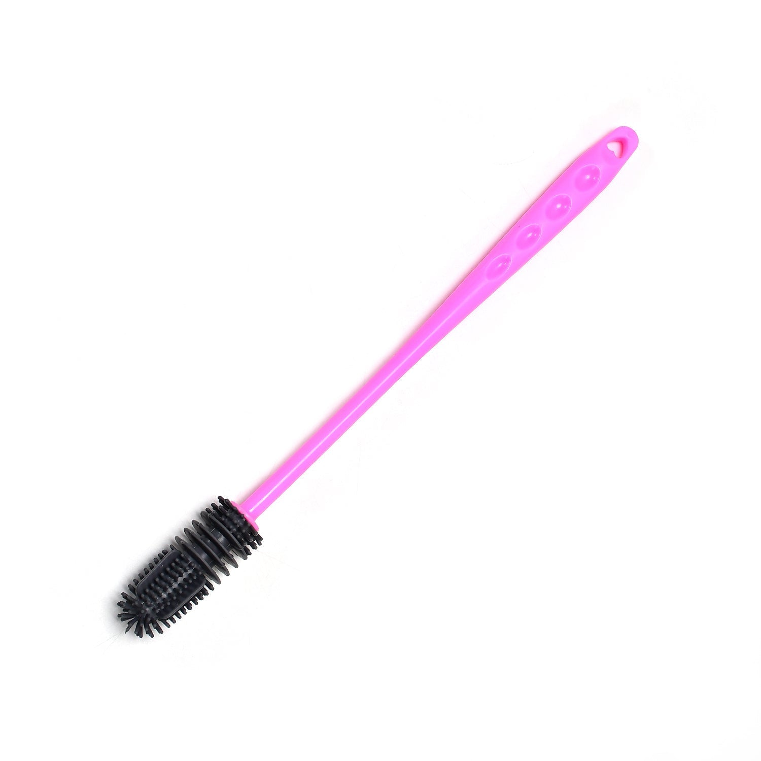 Bottle Cleaning Brush – Long Handle Silicone for Narrow Neck | Velvet Wipe