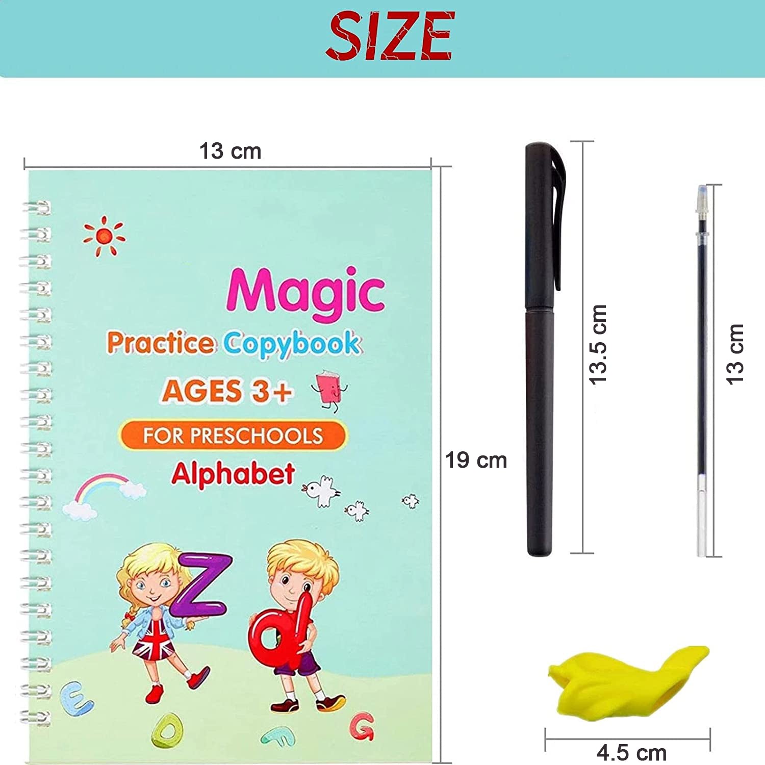 Magic Copybook for Kids – Reusable Handwriting Practice | Papezo