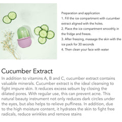 Non-Slip Silicone Ice Roller for Soothing Face & Body