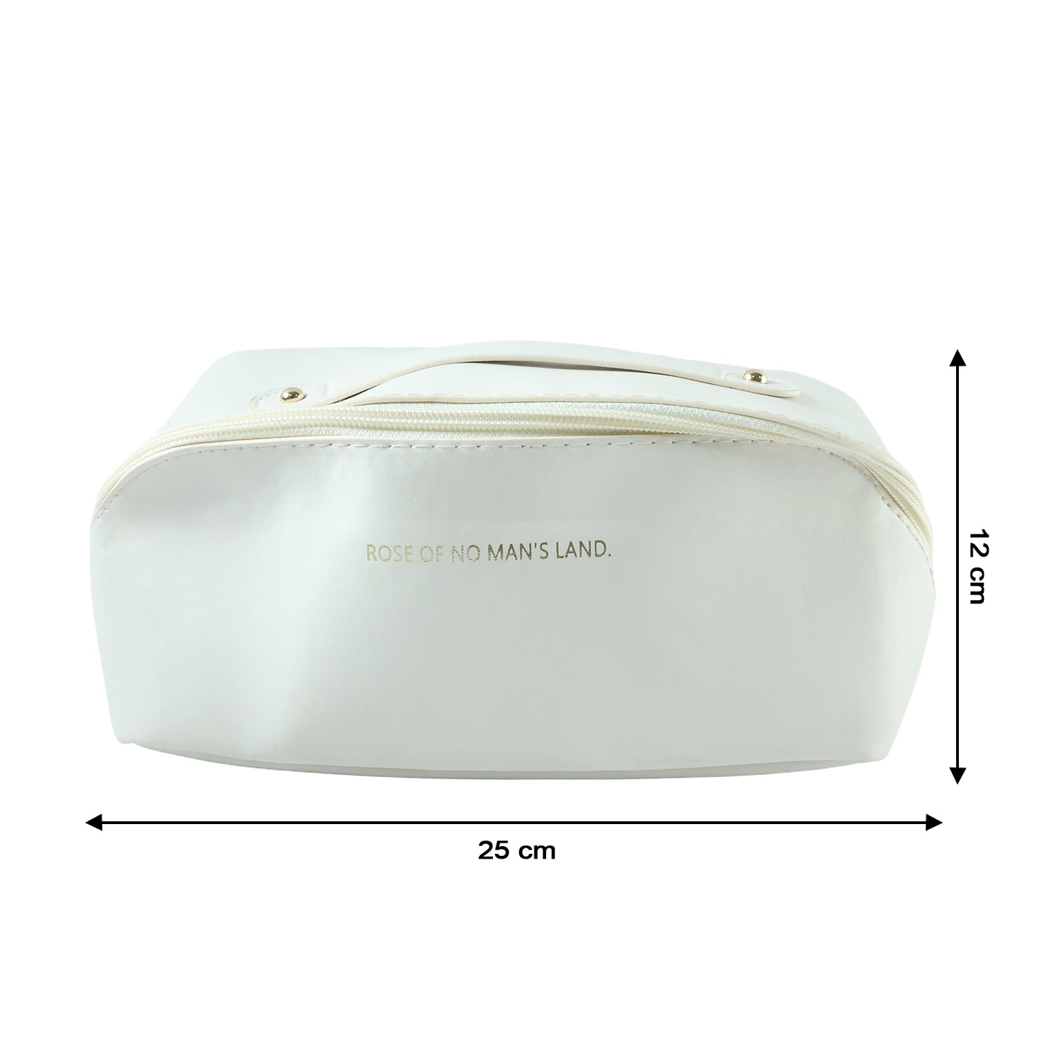 Travel Makeup Organizer – Waterproof Compact Pouch with Handle