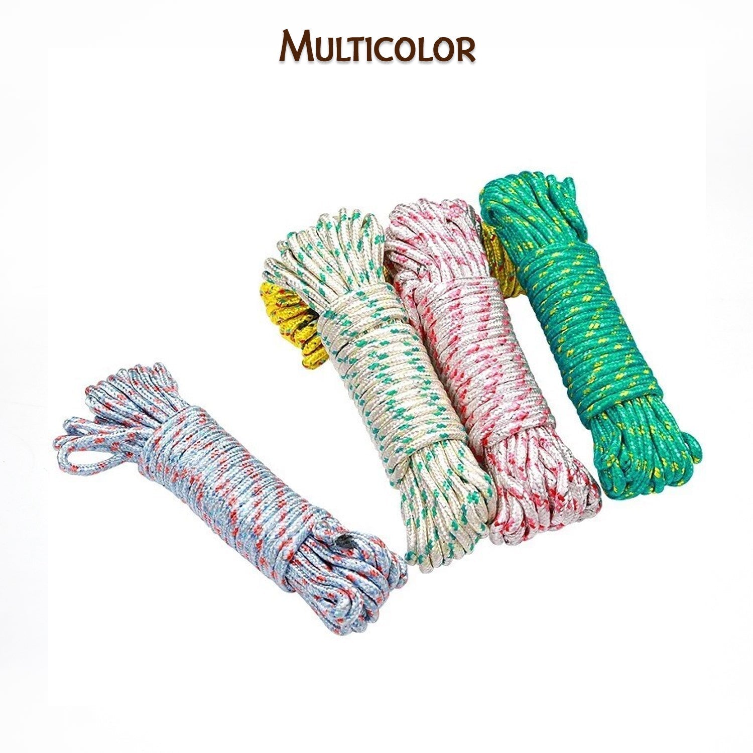 Heavy Duty Nylon Clothesline - Sturdy 10 Meter Drying Rope