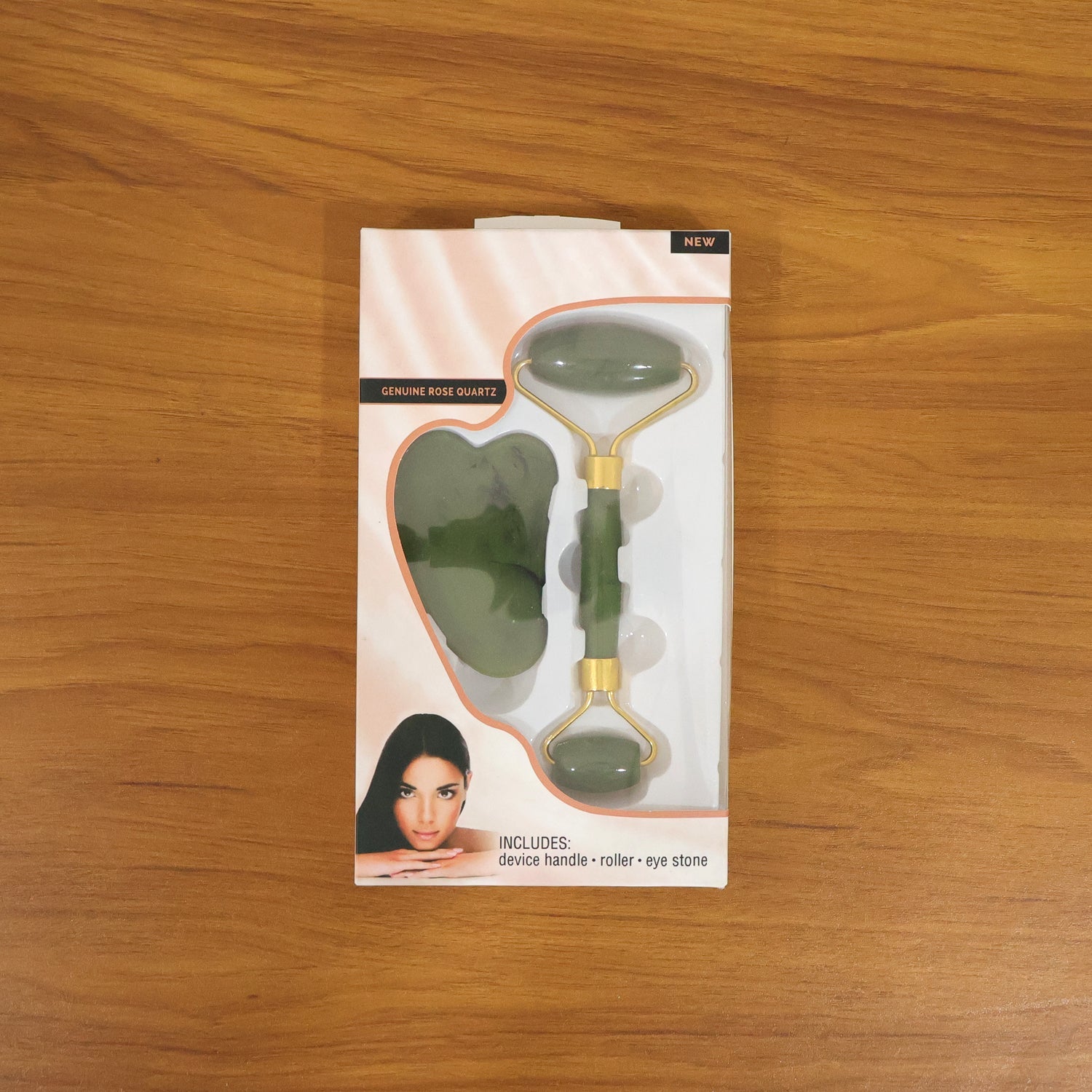Jade Face Roller & Gua Sha Set – Skin Care & Relaxation Tool