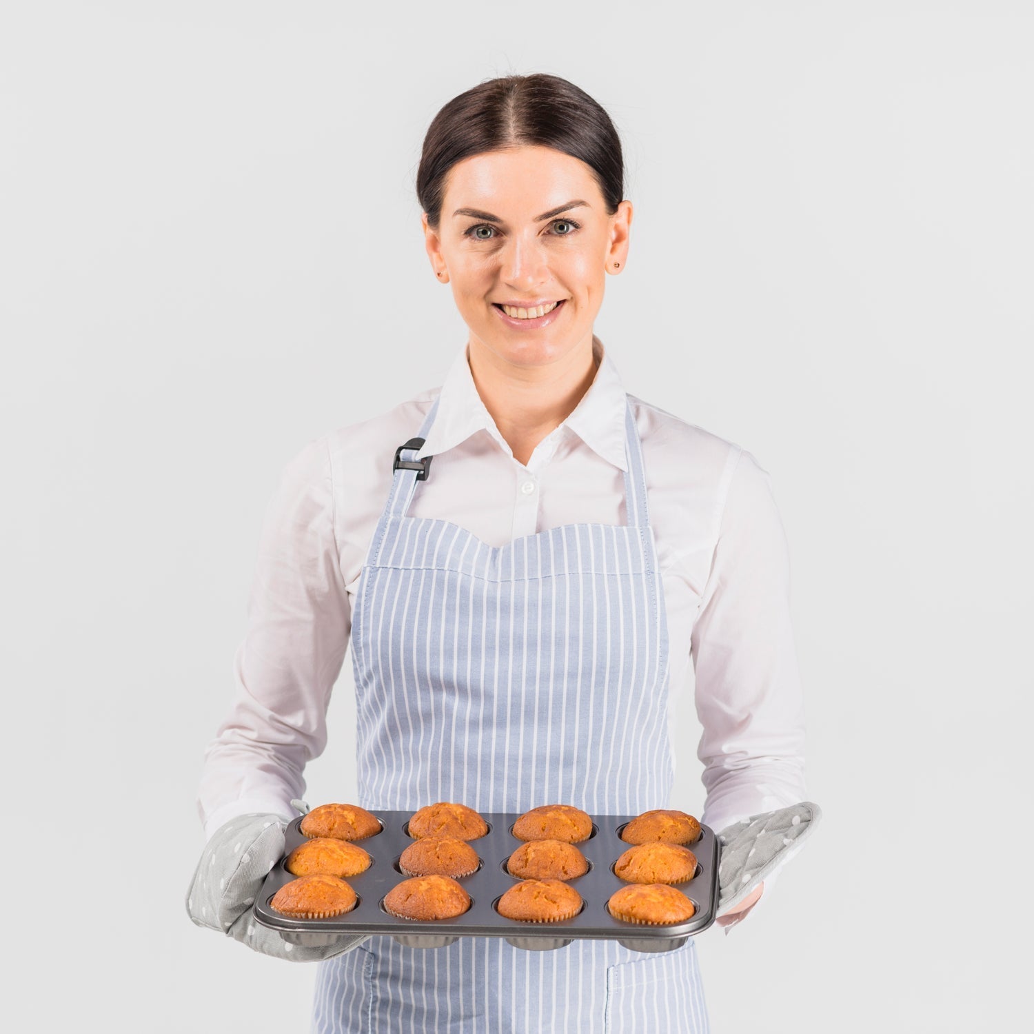 Cotton Oven Mitt – Heat Resistant & Stylish | Bake & Dwell