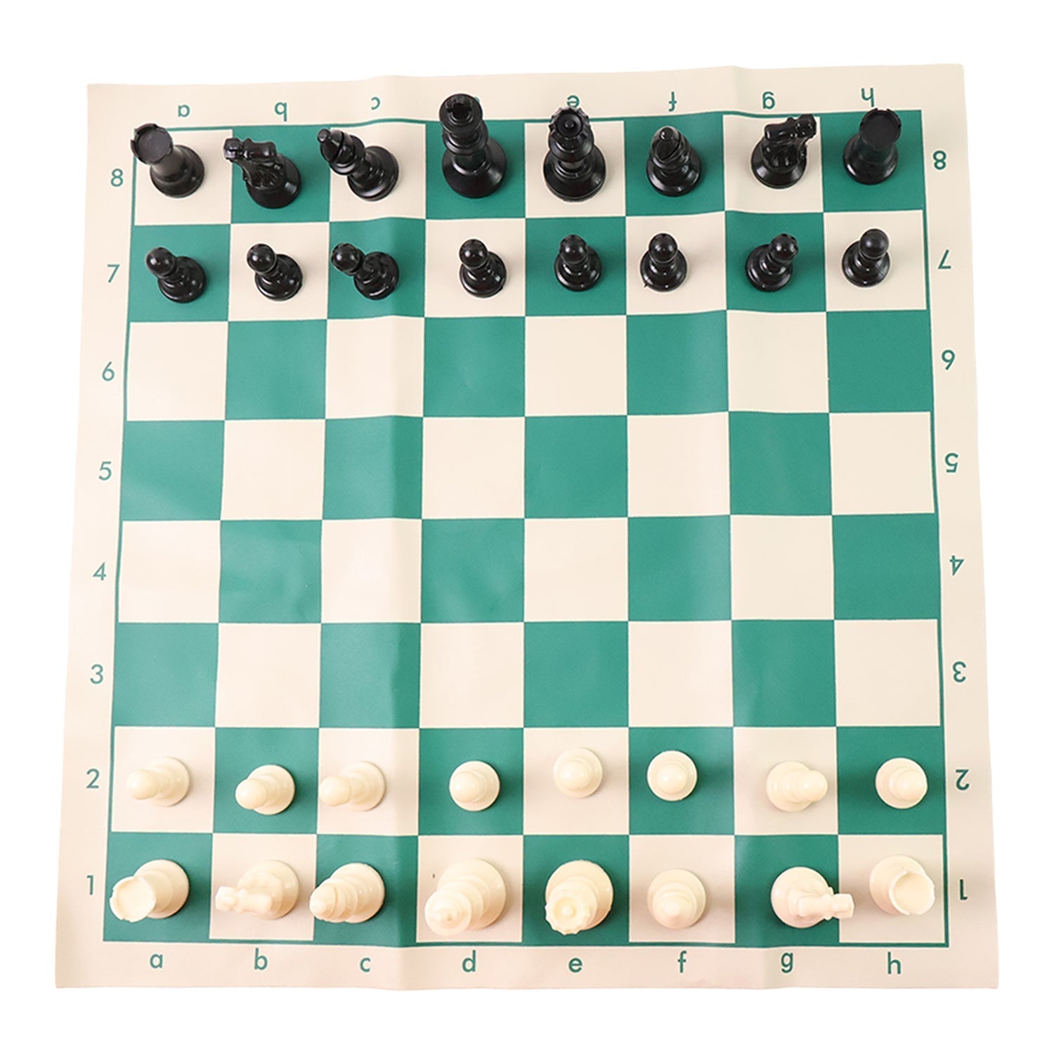 Portable Chess Set – Foldable, Travel-Friendly with Plastic Pieces