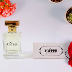 Detailed view of the spray nozzle on the Cool Water Car Perfume bottle.