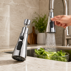 Kitchen Faucet Sprayer – 3-Function Pull Down