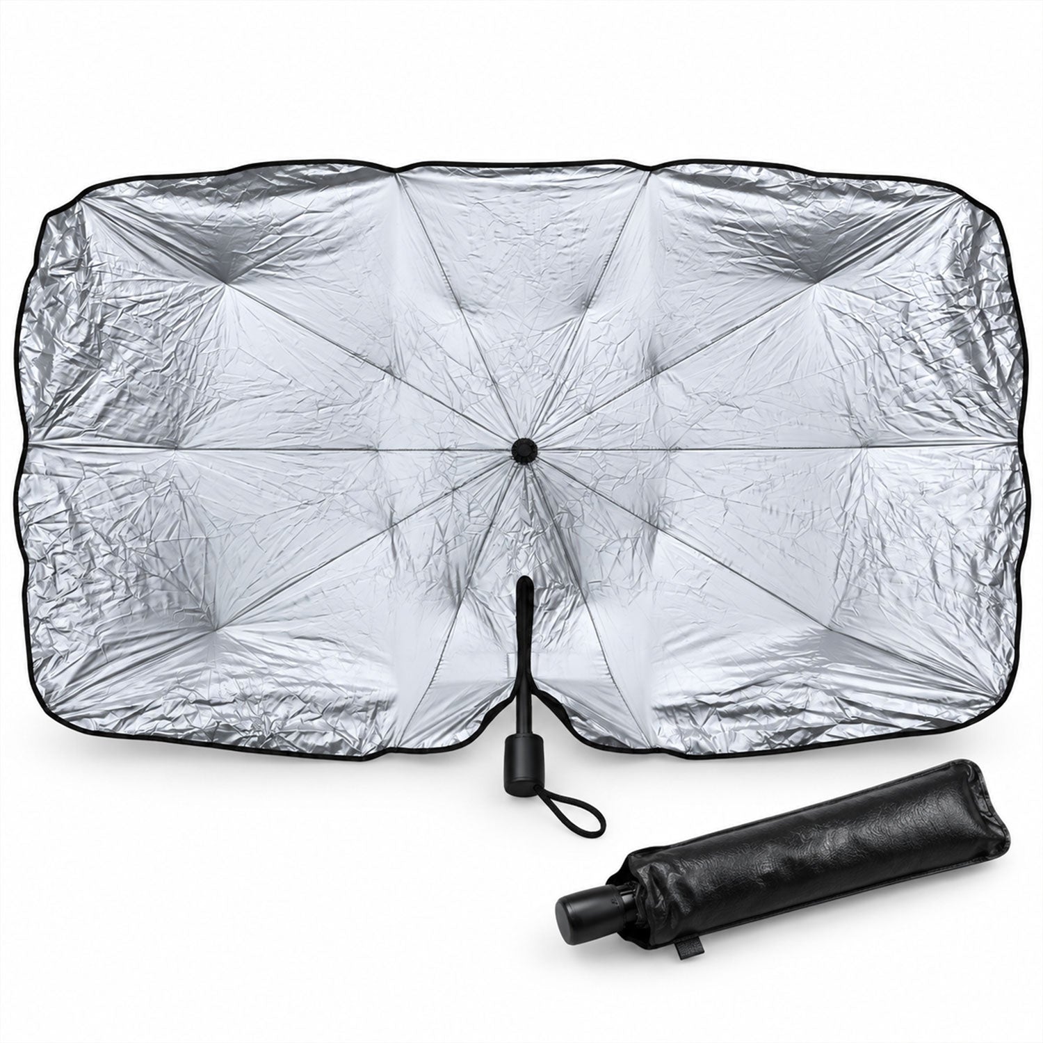 Windshield umbrella design view